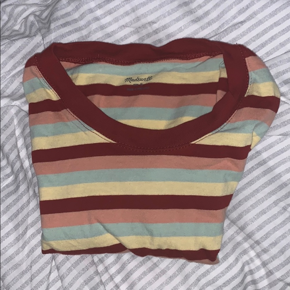 Madewell Striped Northside Vintage Tee